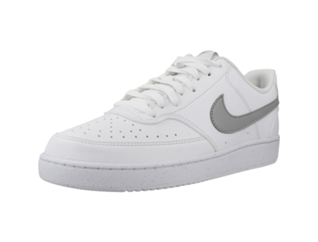 Zapatillas de Hombre NIKE Court Vision Lo Tecido Blanco (44)