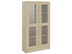 Vitrina derivada de madera de roble Sonoma EXCLUSIVA DE LA CASA