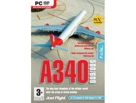 A340500/600 Expansion Pack Para Videojuegos Fs2004/Fsx (Pc Dvd)