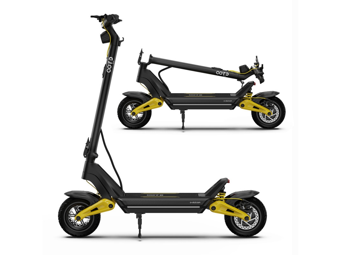 Patinete Elétrico OOTD S10A (1400 W - Negro y Amarillo)