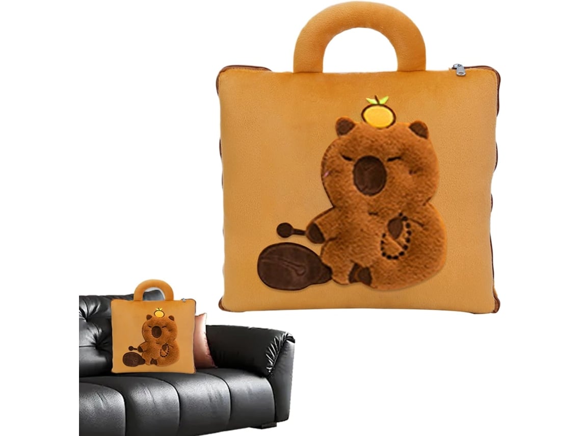 Manta De Viaje Compacta Avi N Y Almohada 2 En 1 Colch Compacto Soporte Lumbar Escuela Hogar Aeropuerto