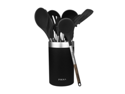 Juego De Utensilios De Cocina Cecotec Polka Exclusive Wood & Rock