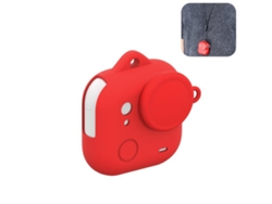 Funda Chrui para Insta360 Go Ultra Action, a prueba de golpes, polvo y arañazos (roja)