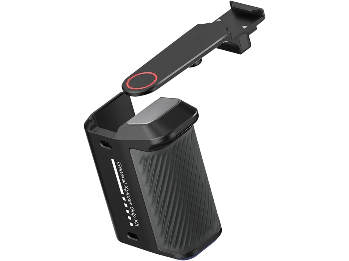 Empuñadura Ergonómica Para Cámaras De Acción 5pro/4/3, Fabricada En Aluminio Y Abs.