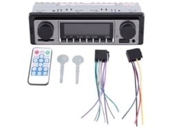 Rádio Mp3 Para Carro Com Bluetooth Controle Remoto Fm 4 Canais Áudio Veicular 5513