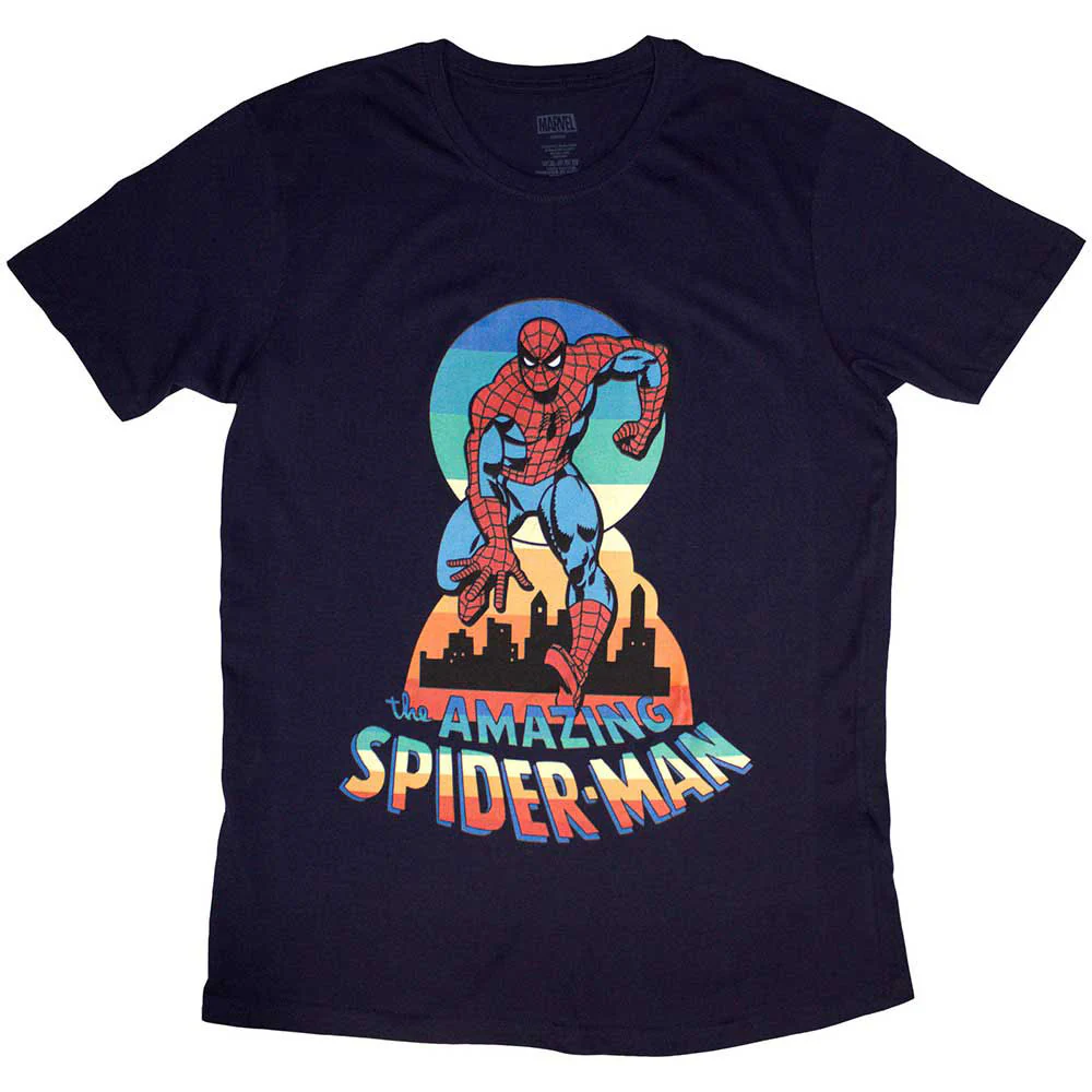 Rockinstone Unisex Marvel Comics Spider-man Keyhole Camiseta Classic-s