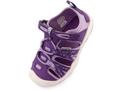 Sandalia juvenil Keen Jr Moxie en color lavanda: comodidad y estilo para la primavera/verano 2024
