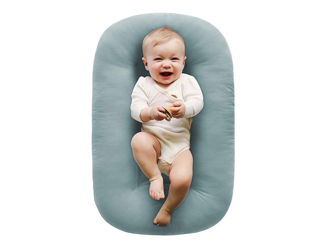 Nido Para Bebé Chrui 0-24 Meses Algodón Transpirable Portátil 75x45cm (azul)
