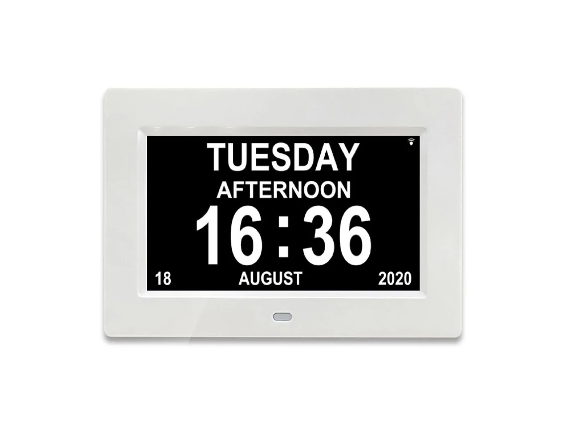 Reloj con Día y Fecha para Personas Mayores, Reloj Calendario Digital para Personas Mayores NEVEANCE