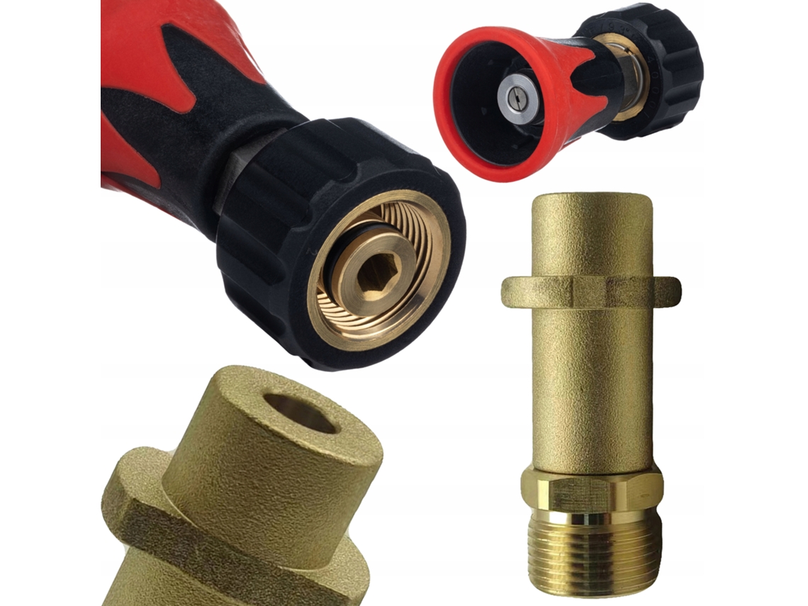 Lanza Mini M22 con boquilla de 4° – Compatible con hidrolimpiadoras Karcher K2–k7 | Presión hasta 2 bar | 2 cm