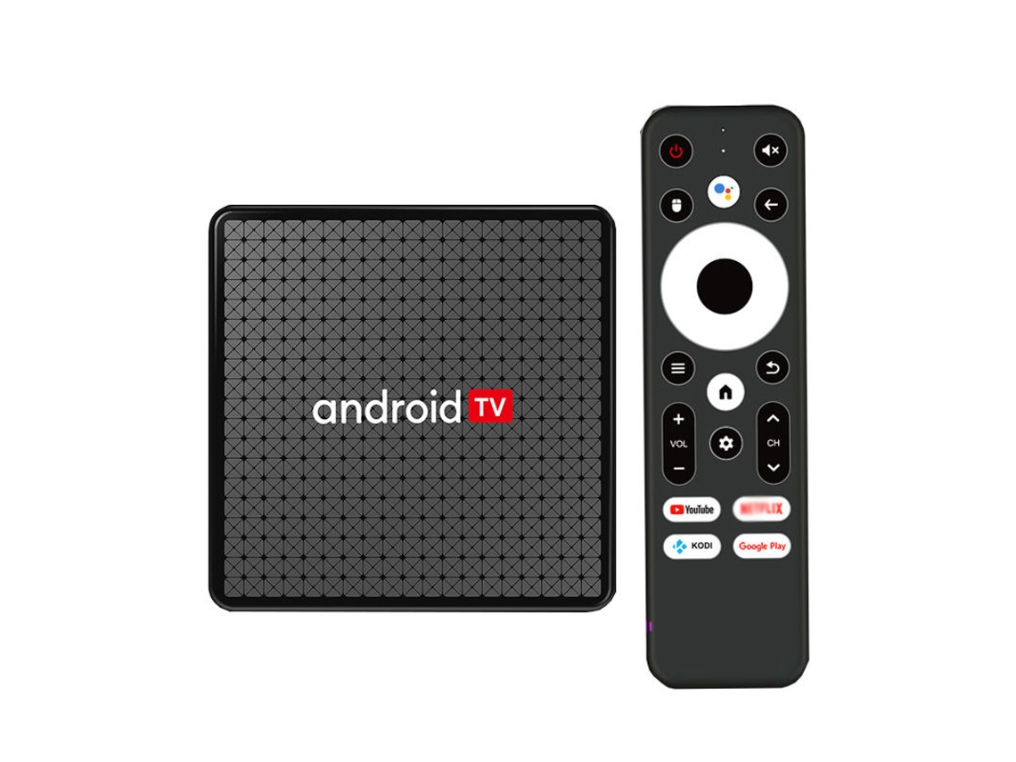 X5 Android Tv, 4 Gb De Ram/32 Gb De Rom, Android 10 Allwinner H313 Wifi6 Hd 4k Bluetooth (negro)
