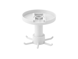 Gancho De Almacenamiento Sin Taladro Para Utensilios De Cocina Y Baño En Color Blanco