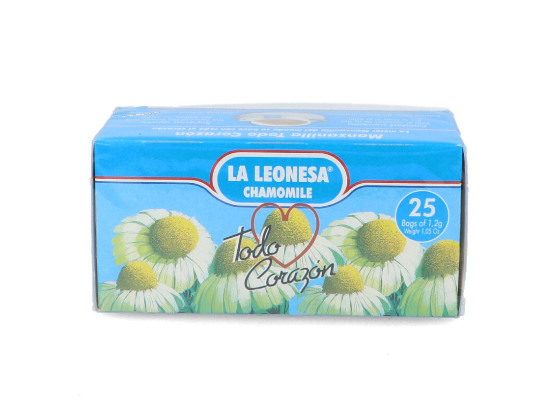 Complemento Alimentar MANASUL Manasul Manzanilla La Leonesa 25 Bolsitas