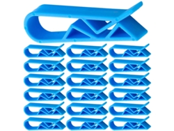 50 Clips De Plástico Para Sujetar Bolsas De Basura A Los Cubos, Soporte Inteligente.