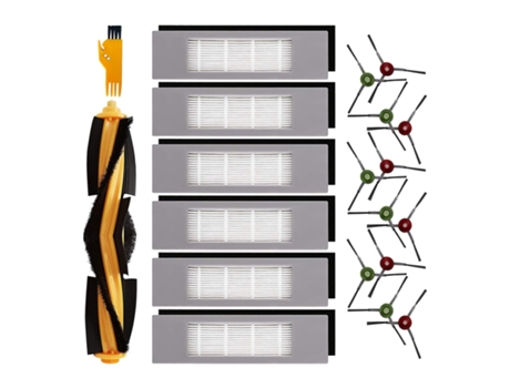 Para ecovacs deebot ozmo 920/950/t5 series escova lateral principal filtro hepa
