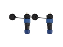 2 Unidades Sd16 Ip68 Conector Impermeable Para Aves De Corral, Enchufe Hembra, Enchufe Macho, Rosca G3/8, 2 Pines