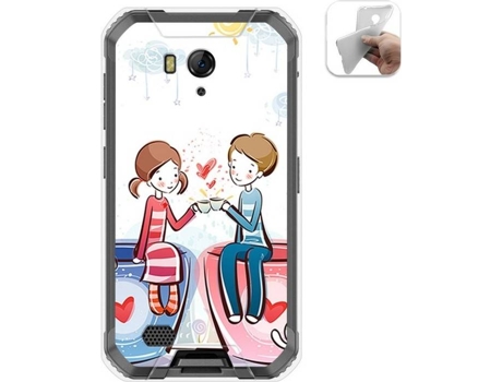 Carcasa Ulefone Armor X6 TUMUNDOSMARTPHONE Café Multicolor