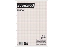 Papel Milimétrico SMARTD 1831050 (A4 - Beige - 50 Hojas)