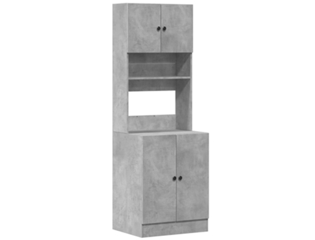 Mueble De Cocina VIDAXL Gris Madera contrachapada (60x50x180 cm)