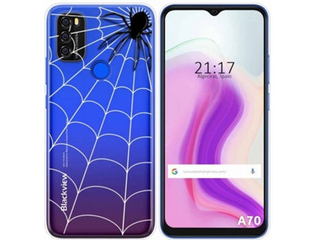 Carcasa Blackview A70 TUMUNDOSMARTPHONE Araña Multicolor