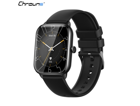 Smartwatch CHRONUS Forma Elegante con Pantalla táctil Sport Fitness Watch IP67 Impermeable Bt para Android y iOS