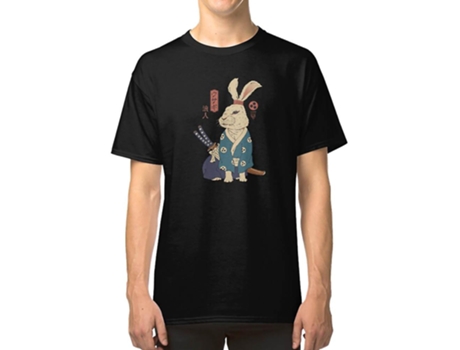 Camiseta ROCKINSTONE Ronin Usagi Algodón para Hombre (L)