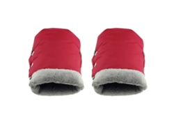 2 Pcs Luva Para Carrinho De Bebê Impermeável Quente Confortável Manguito Inverno