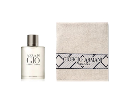 Perfume GIORGIO ARMANI Acqua Di Gio Eau de Toilette (100 ml) + Toalha