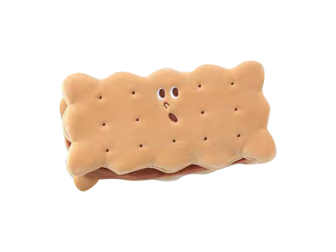 Estuche De Peluche Para Bolígrafos Con Gran Capacidad, Forma De Snack, Estilo Adorable.