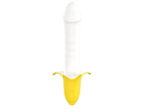 Vibradores Punto GVibradores Estimuladores de Clítoris para Mujer Vibrador en Forma de Plátano Amarillo BISBISOUS