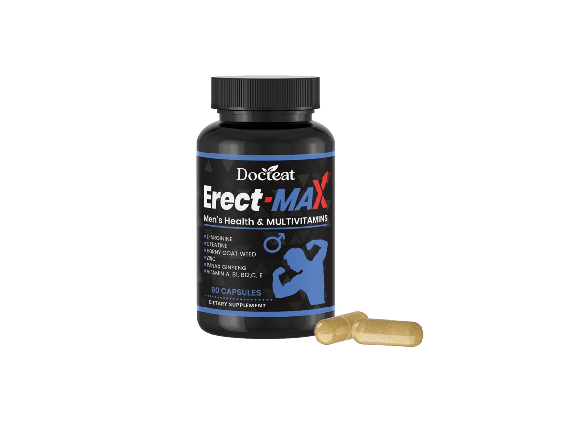 Cápsulas Docteat para el cuidado corporal masculino