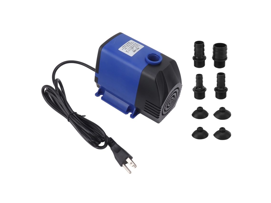 Bomba Sumergible De 95 W Y 1050 Gph Para Jardín, Estanque, Fachada De Piedra Con Junta De Resina Y Mango Ergonómico.