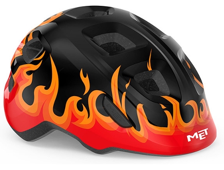 Casco MET Hooray Llamas Brillo (Negro)