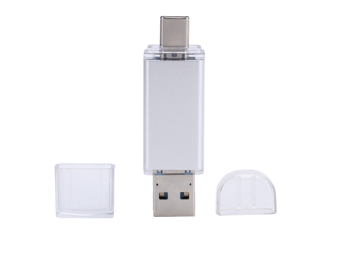 Unidad Flash Usb Otg 3 En 1 De 32gb Para Teléfono Inteligente Y Computadora