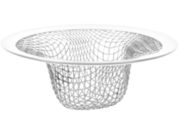 Sistema De Drenagem Lateral Com Filtro E Tampa De Aço Inoxidável Para Ralos De Canto Em Banheiros E Cozinhas