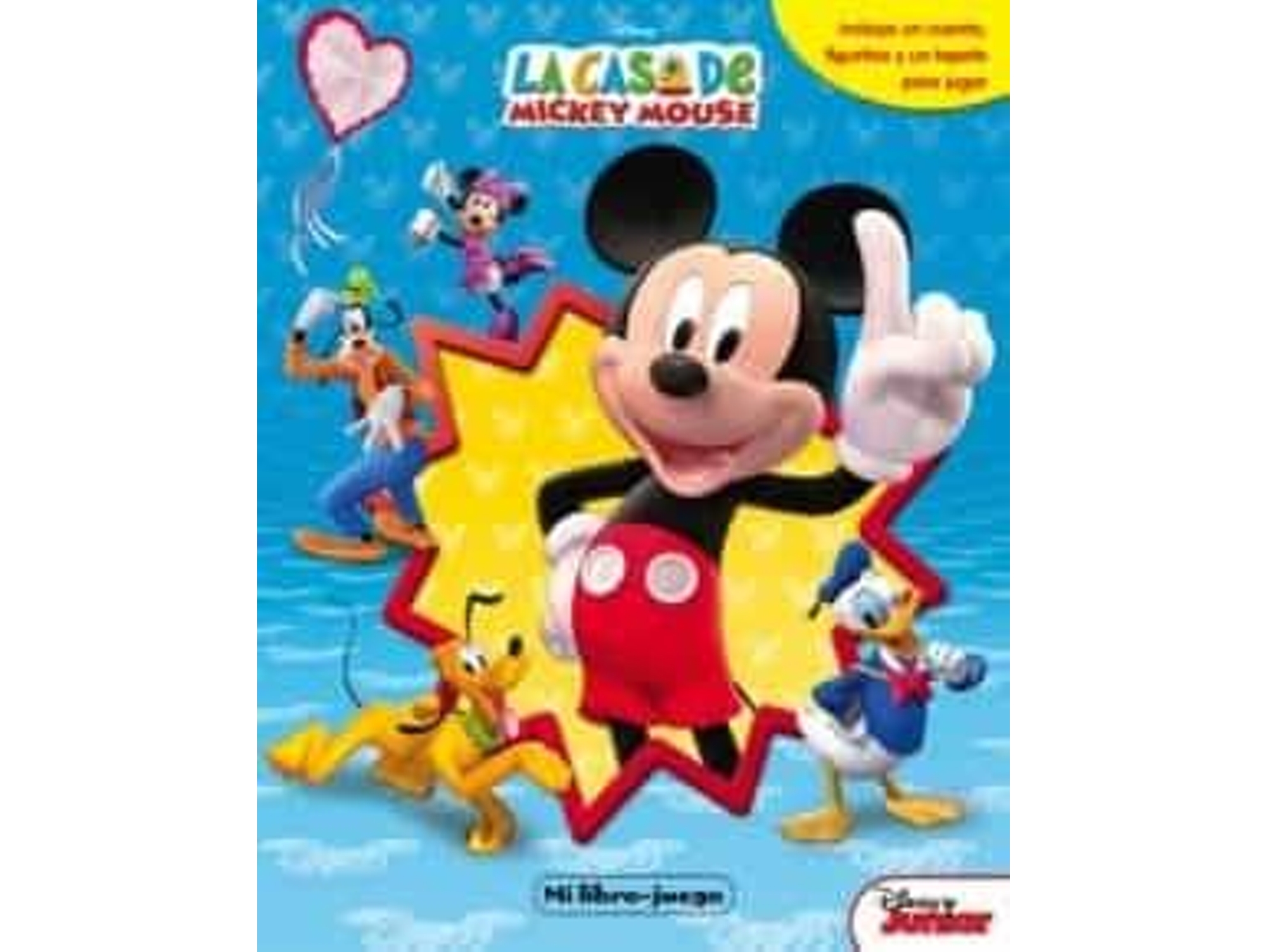 Libro Mickey Mouse Clubhouse. Mi Libro-Juego. de Disney (Año de Edición - 2016)