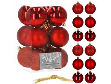 Bolas de Árbol de Navidad 12 Piezas