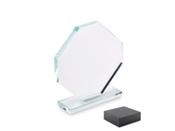 Trofeo De Cristal Con Caja