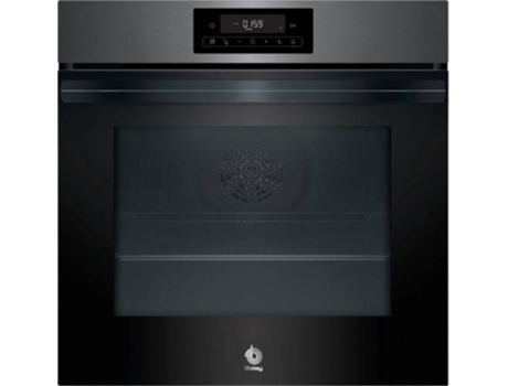 Horno BALAY 3HB4821G2 (71 L - 59,4 cm - Hidro y Pirolítico - Negro)