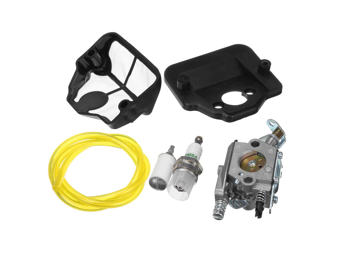 Kit De Filtro De Combustible Y Carburador Para Motosierra Husqvarna 36, ​​41, 136, 137, 141 Y 142 Zama C1q-w29e