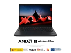 Laptop LENOVO L14 G5 (Negro - 16 GB RAM - 512 GB SSD - 14" - Enchufe EU - Qwerty Español - AMD)