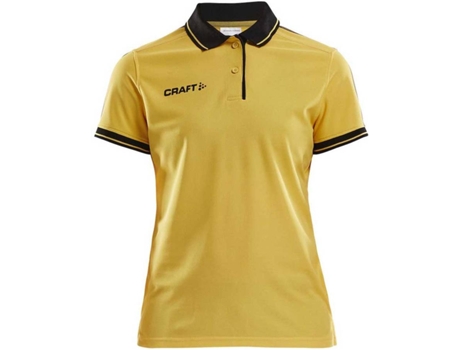 Polo de Mujer CRAFT Control Tenis Amarillo (L)