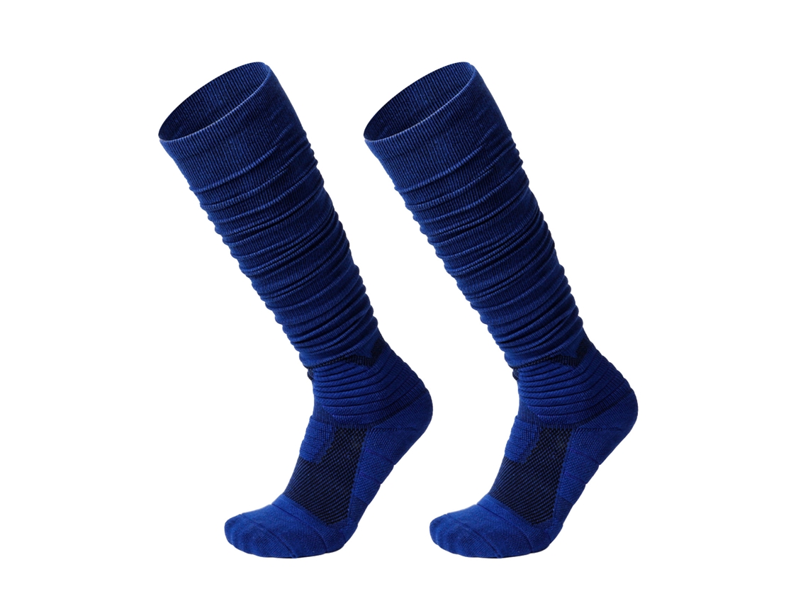 Calcetines De Fútbol Extralargos De Algodón Con Diseño Autoadhesivo, Calcetines De Rugby Hasta La Rodilla, Calcetines Deportivos.