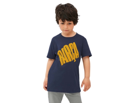 Camiseta de Niño para Fútbol BARCA Barça Azul (6 años)