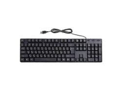 Teclado ergonómico con cable USB para PC, teclado ruso/teclado inglés Ly Ebike