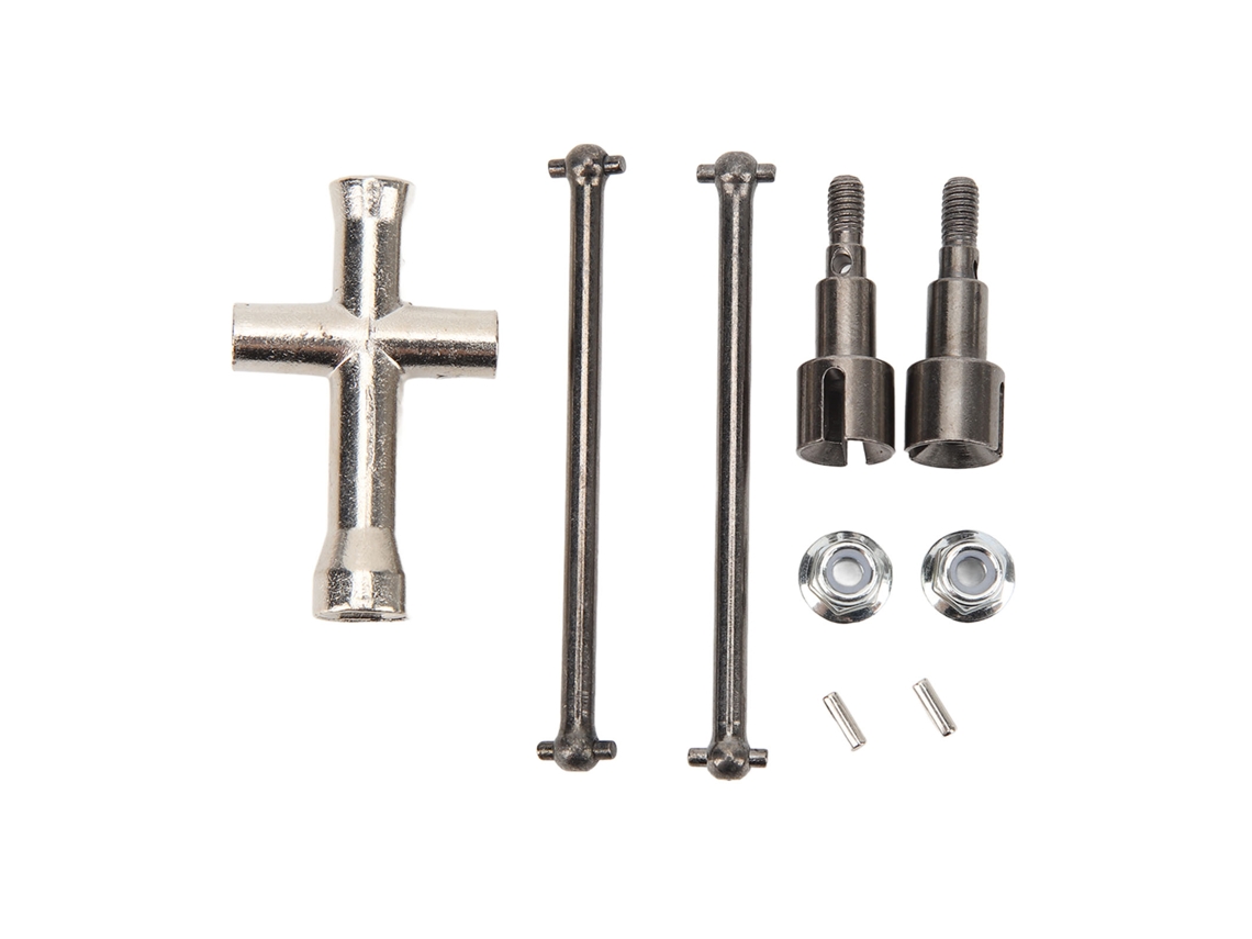 Eje De Transmisión Trasero De Acero Para Coches Rc 1/16 Scy 16101 16102 16103 16201 (repuesto)