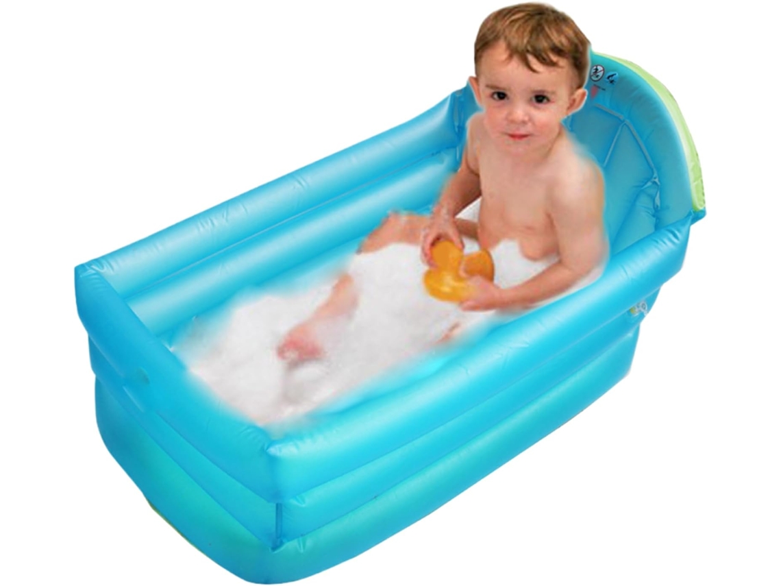 Piscina Inflable Niños Natación Plegable Jardín Bebés Agua Verano