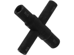 Llave De Agua, De Acero, Herramienta Compacta Para Grifos, Válvulas Y Radiadores, Kit Portátil