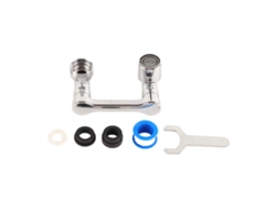 Extensor De Grifo De Cobre Giratorio 1080 Grados Para Cocina Y Baño