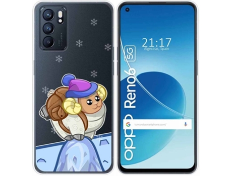 Carcasa Oppo Reno 6 5G TUMUNDOSMARTPHONE Cabra Multicolor